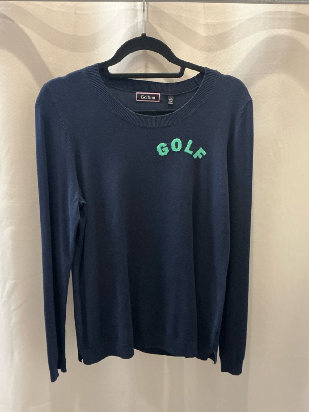 Golftini Golf Navy Crewneck Sweater